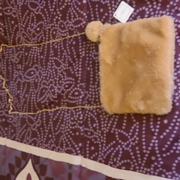 Princess accessories Handbags - Faux Fur small shoulder bag or makeup bag.